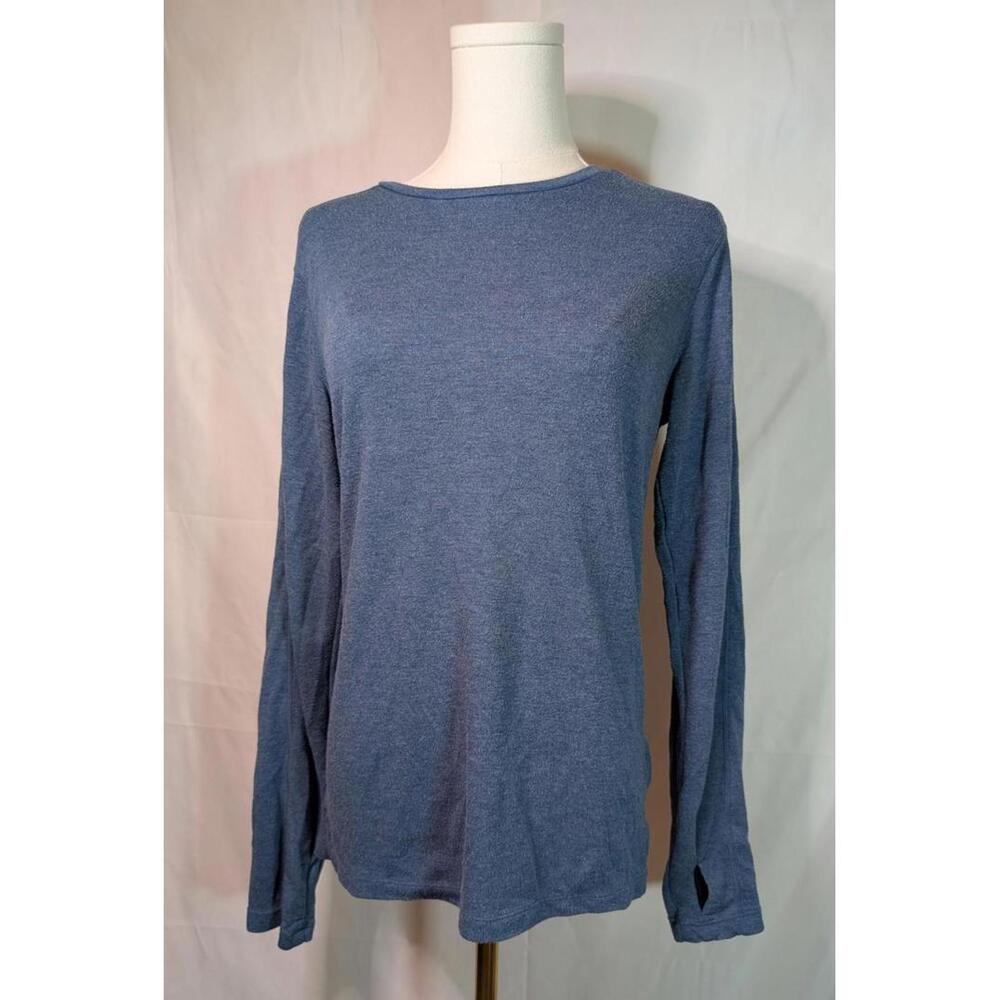 Champion Blue Long Sleeve Lightweight Shirt Men's Size Small